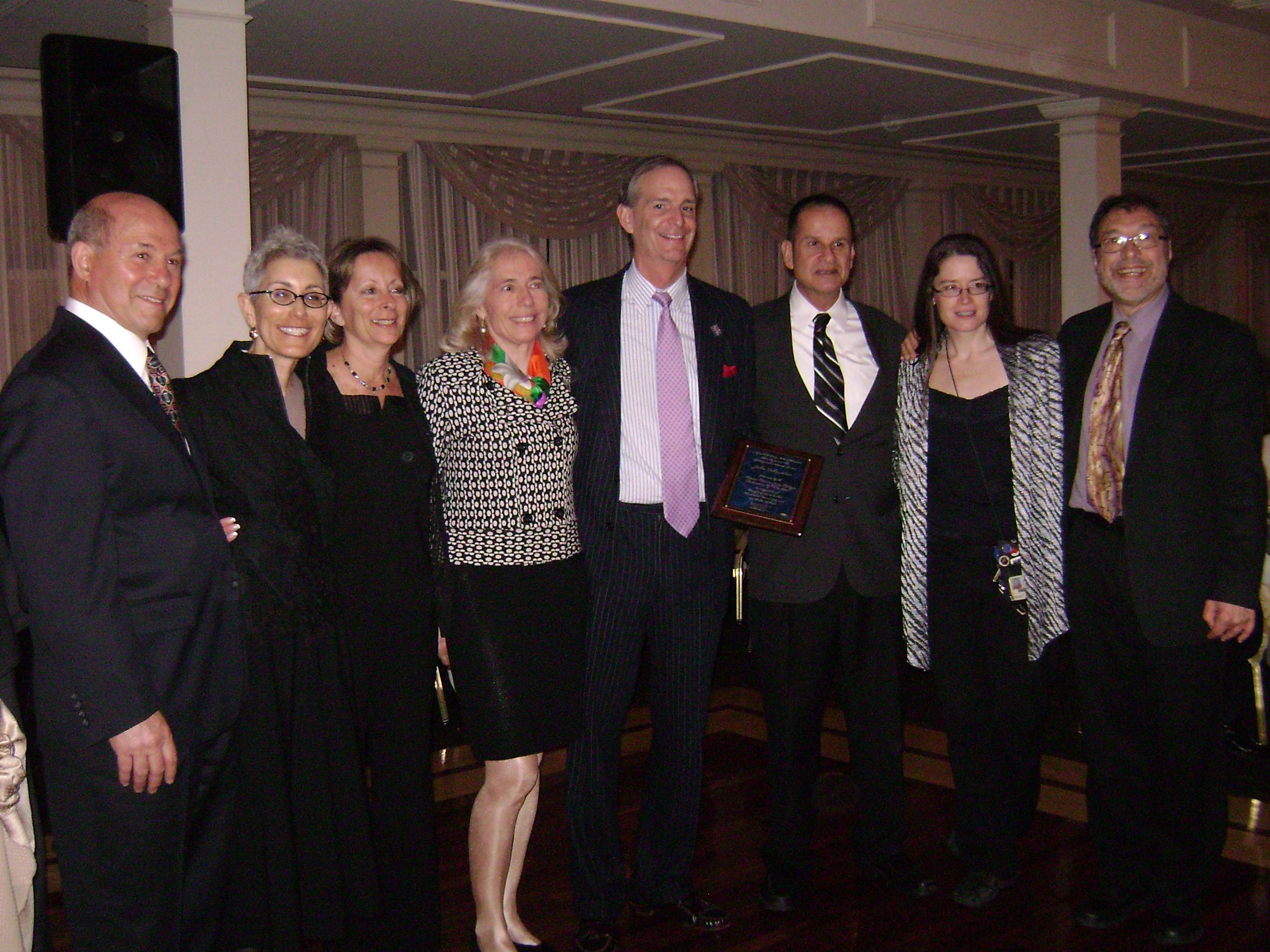 LIDirectorsDinner1 John LeBoutillier receives a Friend of Education Award from NYSUT at the Long Island Directors Dinner on March 25, 2010